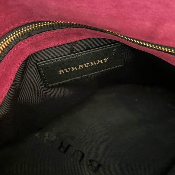 💯 Authentic Burberry Leather Shoulder bag/Clutch - Picture 8 of 16
